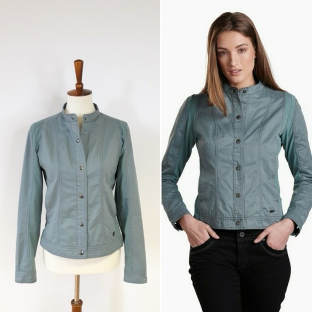 KÜHL Luna Moto Jacket Powder Blue